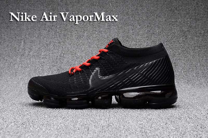 Nike Air VaporMax 2018 Women\'s Running Shoes Black Red